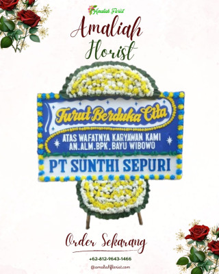 Papan Bunga Duka di Tayan Hilir
